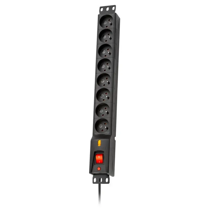 LESTAR LXARM 810 GA K.:CZ 1,5M 19’’PDU Черен 8 AC контакта