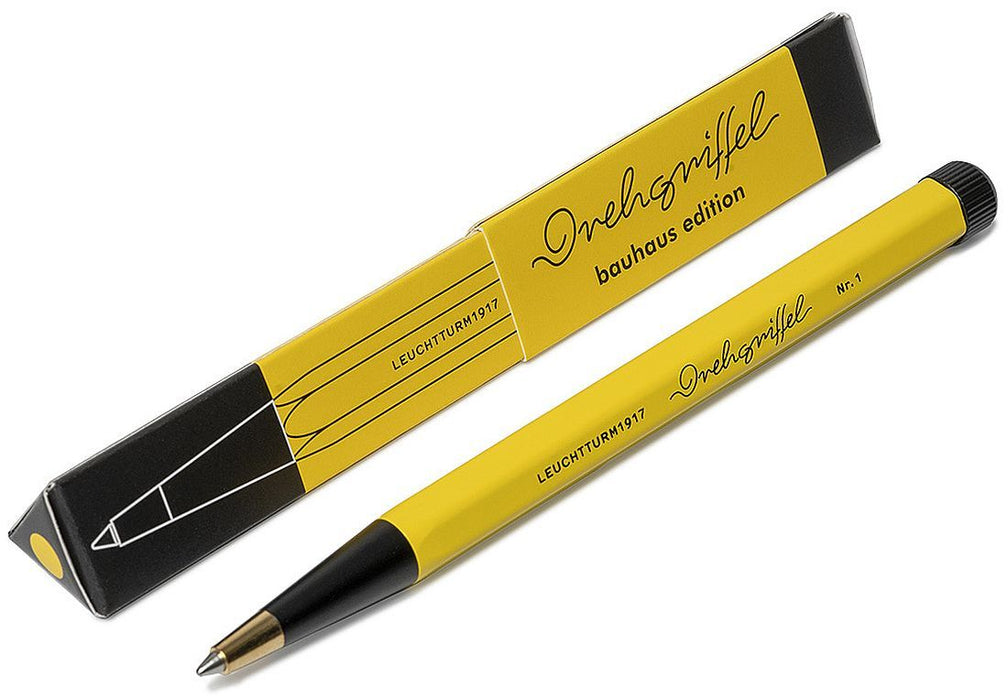 Химикалка Leuchtturm1917 Drehgriffel - Bauhaus, жълта