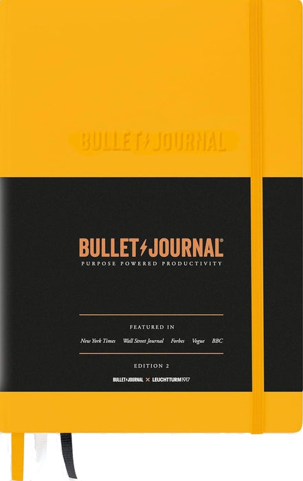 Тефтер Leuchtturm1917 Bullet Journal - Edition 2, А5, жълт