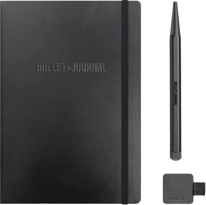 Подаръчен комплект Leuchtturm1917 Bullet Journal - Stealth, черен