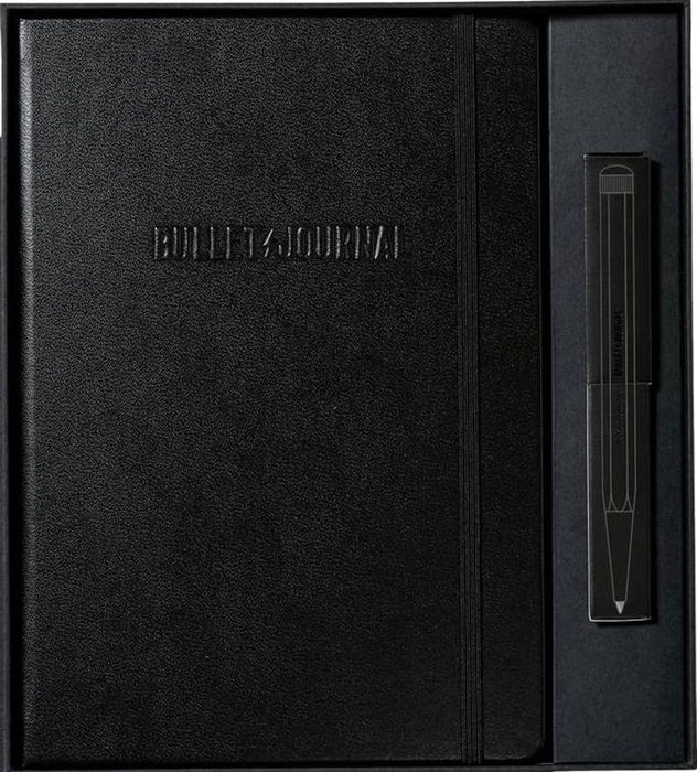 Подаръчен комплект Leuchtturm1917 Bullet Journal - Stealth, черен