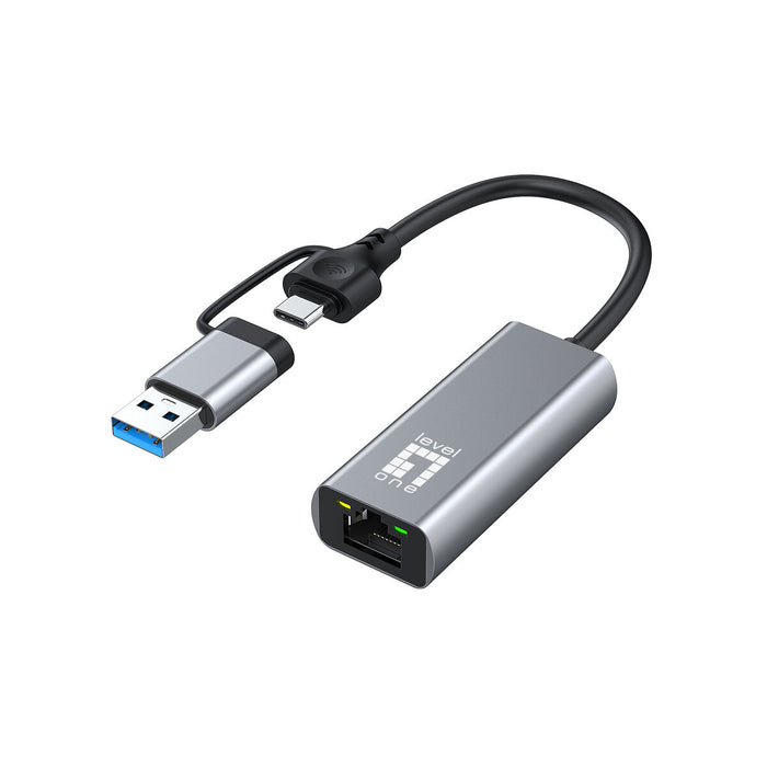 Мрежови адаптер Level One USB-0423