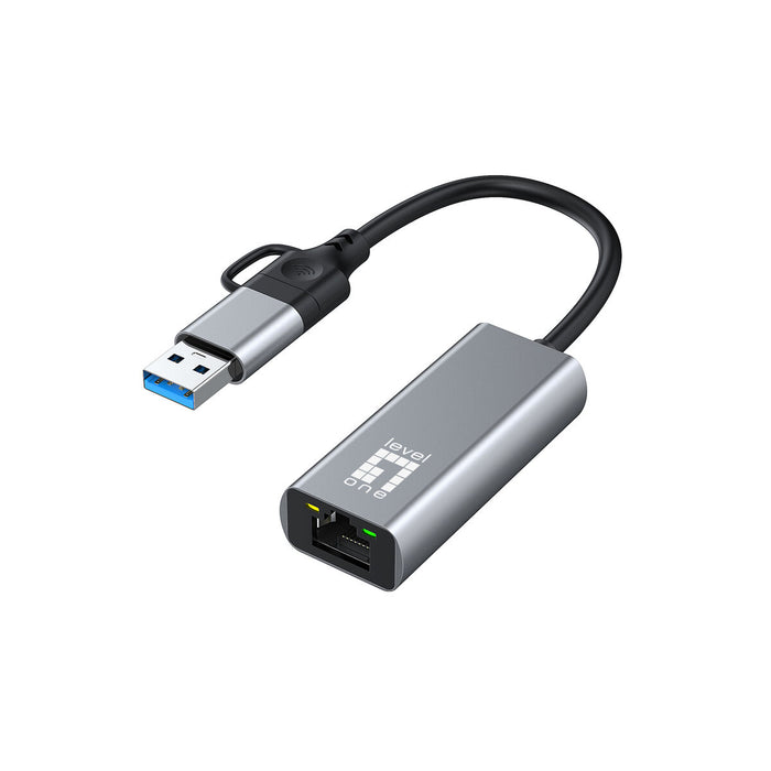 Мрежови адаптер Level One USB-0423