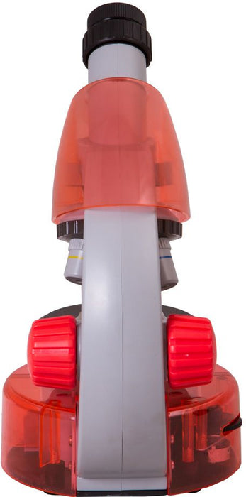 Микроскоп Levenhuk - LabZZ M101, червен