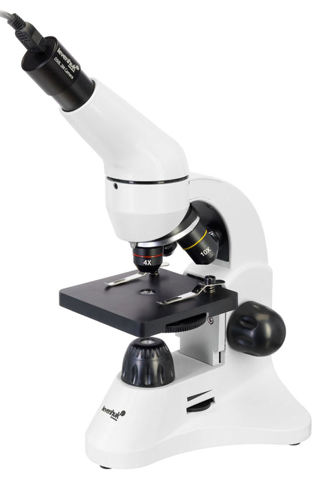 Цифров микроскоп Levenhuk - Rainbow D50L PLUS 2M, бял