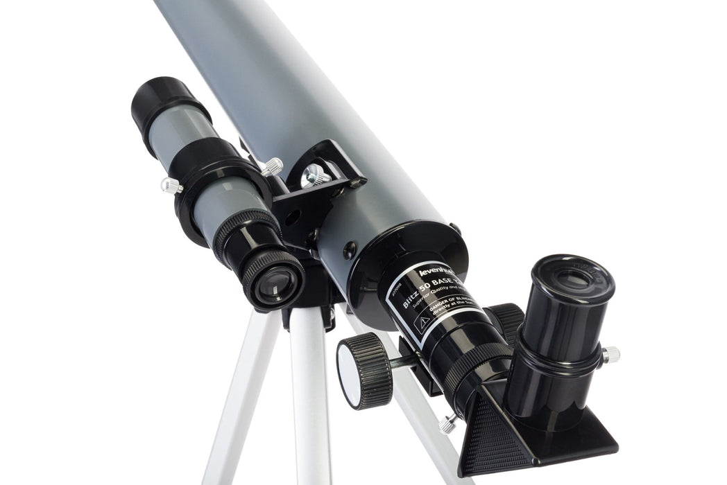 Рефрактор Levenhuk Blitz 50 Base 100x сив