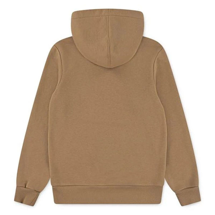 Детски суичър с качулка Levi's Lvb Batwing Screenprint Hoodie Кафяв