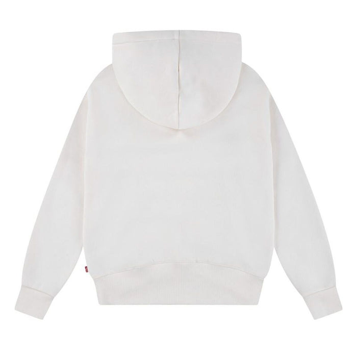 Суитчър с Качулка за Момиче Levi's Batwing Patch Бял