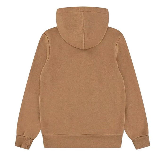 Детски суичър с качулка Levi's Batwing Screenprint Hoodie Кафяв