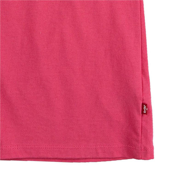 Детски Тениска с къс ръкав Levi's Batwing Girl Pink