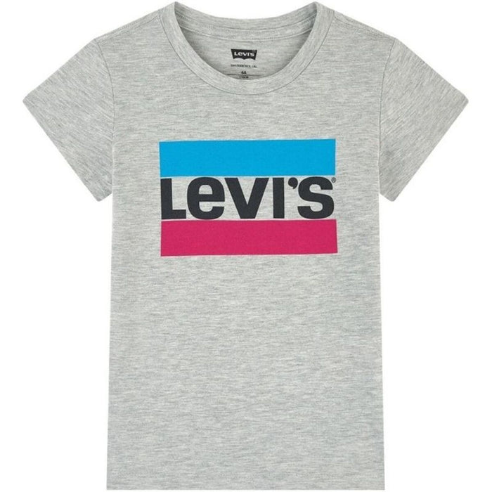 Детски Тениска с къс ръкав Levi's SPORTSWEAR LOGO TEE Сив