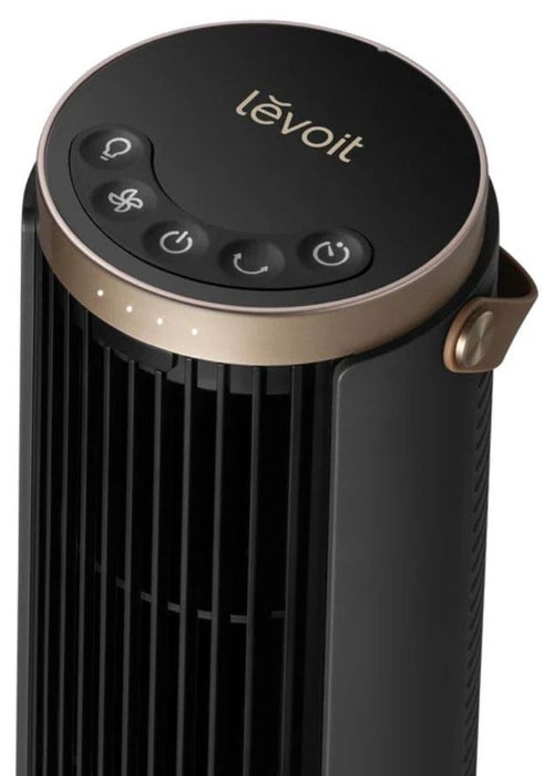 Вентилатор тип кула Levoit - Windi Mini, LTF-F132-BEUR, 7.5W, 5 степени, черен