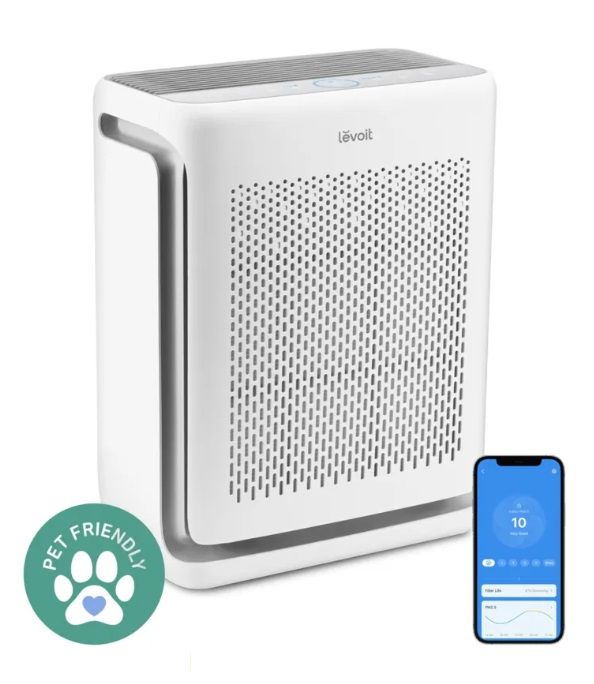 Пречиствател за въздух Levoit - Vital 200S Pro, HEPA, 24 dB, бял