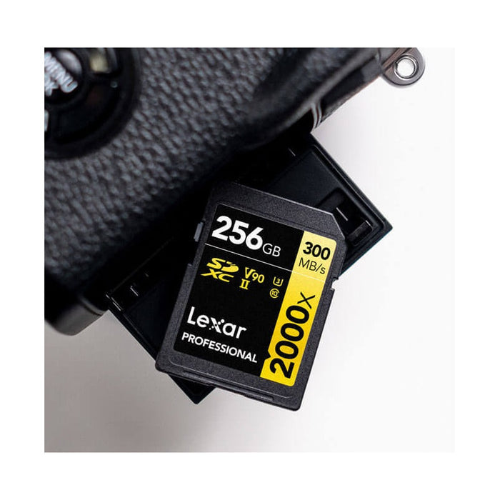 КАРТА ПАМЕТ SDXC 256GB 300/260MB/s UHS-II,C10,V90,U3 LEXAR