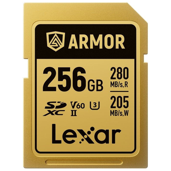 SDXC 256GB 280/210MB/s UHS-II,V60,U3, ARMOR LEXAR