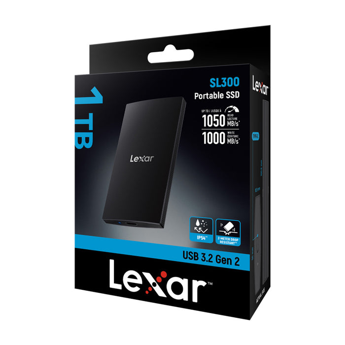 Преносим SSD диск Lexar SL300 1TB