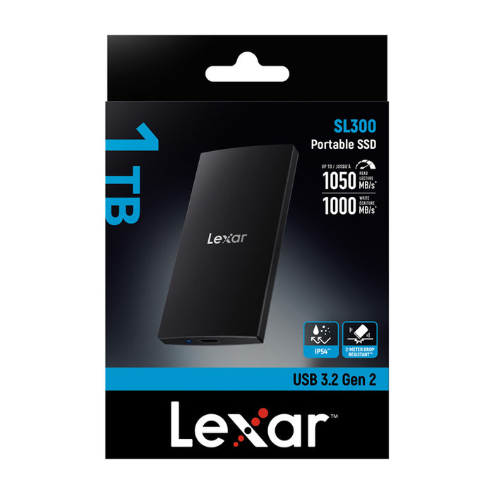 Преносим SSD диск Lexar SL300 1TB