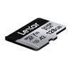Комплект от 2 карти памет Lexar High-Performance Silver Plus microSDXC 2x128GB + адаптер