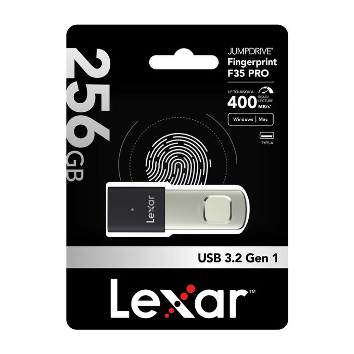 Флаш памет Lexar Fingerprint F35pro USB 3.2 256GB
