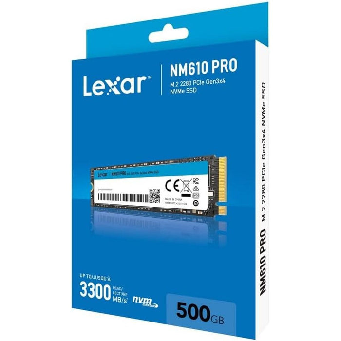 Твърд диск Lexar LNM610P500G-RNNNG 500 GB SSD