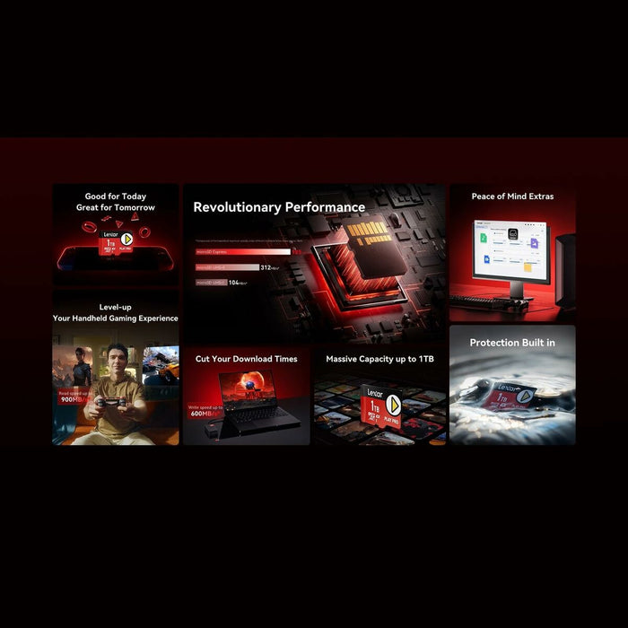 SD карта памет Lexar LMSXPS0001T-BNNNG 1 TB