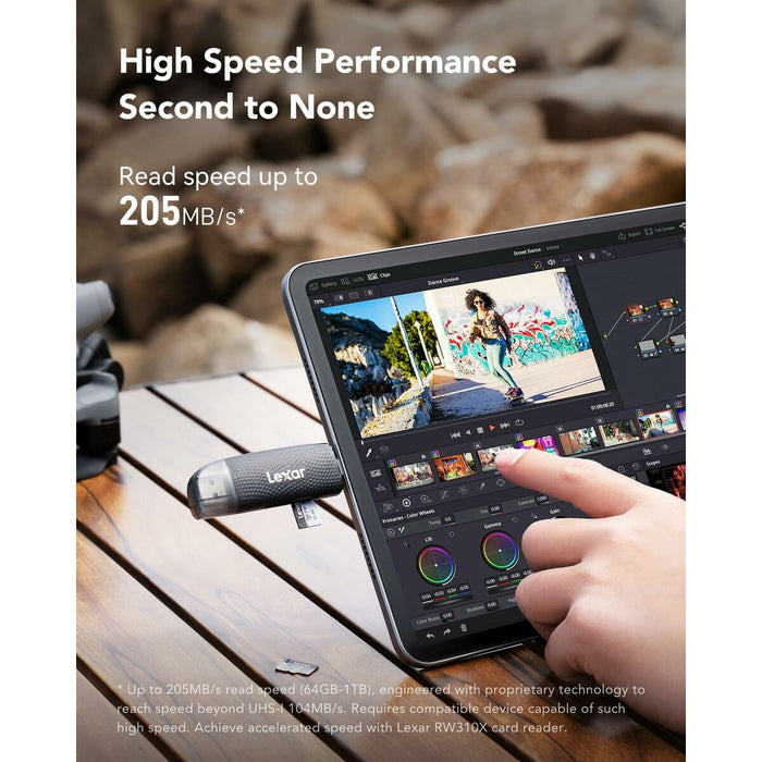 Mикро SD карта памет с адаптер Lexar LMSSIPL512G-BNANG 512 GB