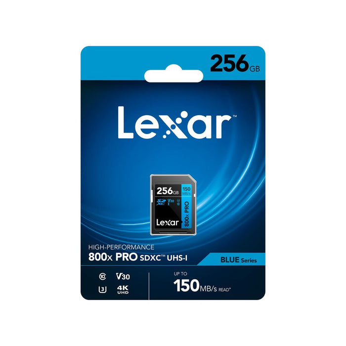 Mикро SD карта памет с адаптер Lexar LSD0800P256G-BNNNG 256 GB