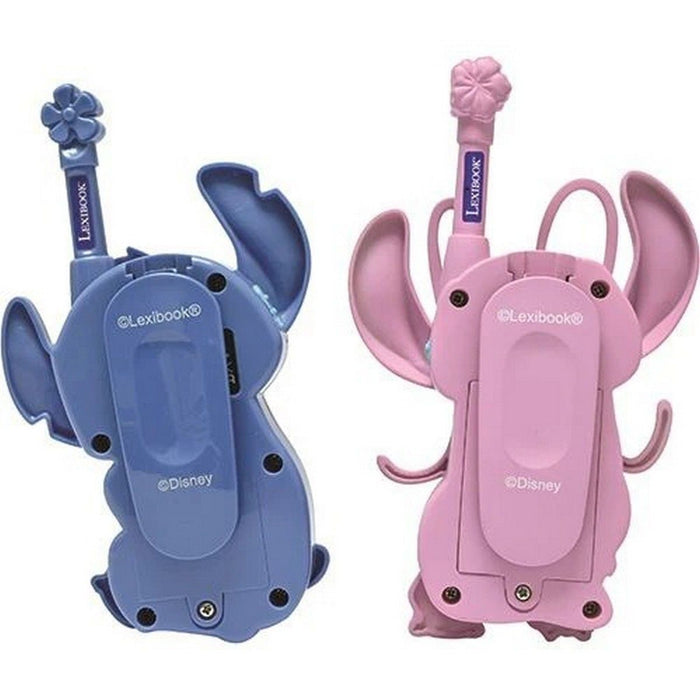 Игрален комплект Lexibook - Уоки-токи Stitch & Angel, 3D, обхват 500 m
