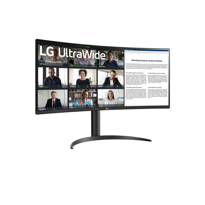 LG 34WR55QK-B 34’’ UltraWide AG извит 21:9 VA панел 5ms