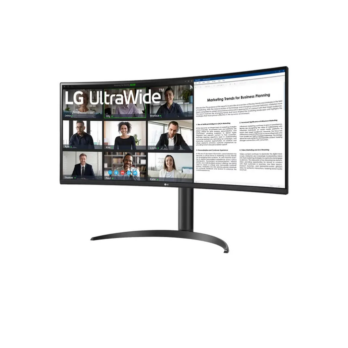 LG 34WR55QK-B 34’’ UltraWide AG извит 21:9 VA панел 5ms