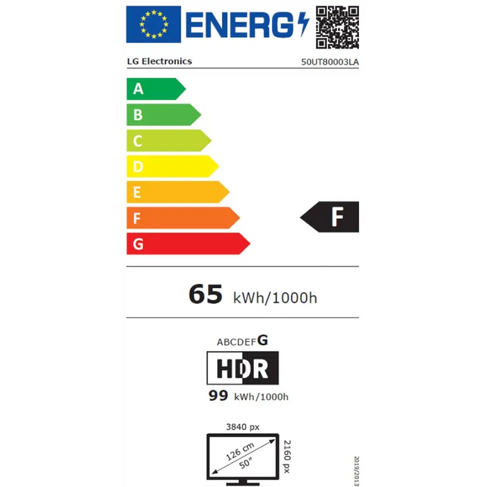 LG 50UT80003LA 50’’ 4K UltraHD TV 4K (3840 x 2160)