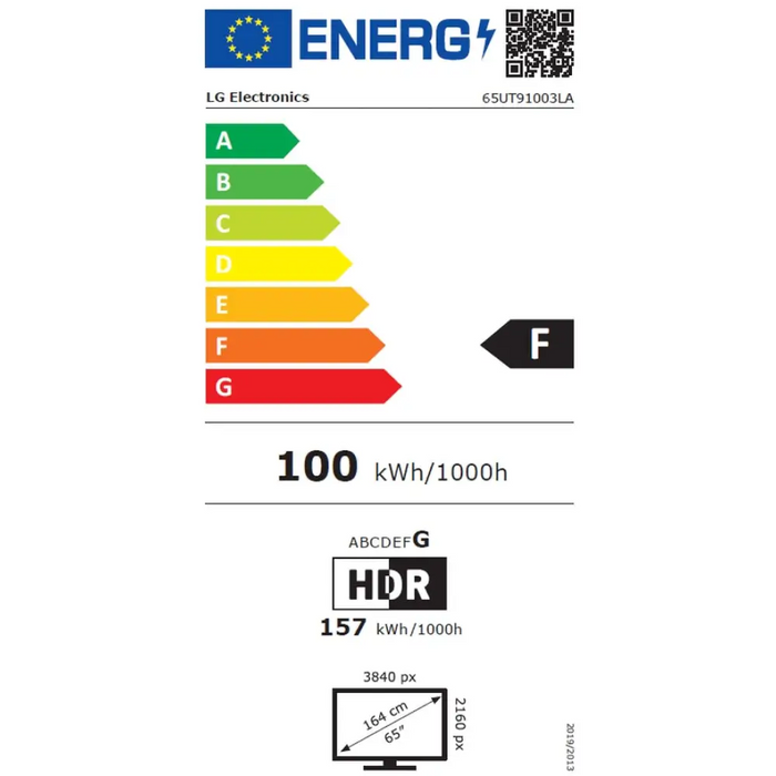 LG 65UT91003LA 65’’ 4K UltraHD TV 4K (3840 x 2160)