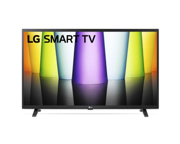 LG 32LQ63006LA, 32" LED Full HD телевизор, 1920x1080, DVB-T2/C/S2, webOS Smart, Virtual surround Plus, Dolby Audio, WiFi, Active HDR, HDMI, Airplay2, CI, LAN, USB, Bluetooth, двуполюсна стойка, черен