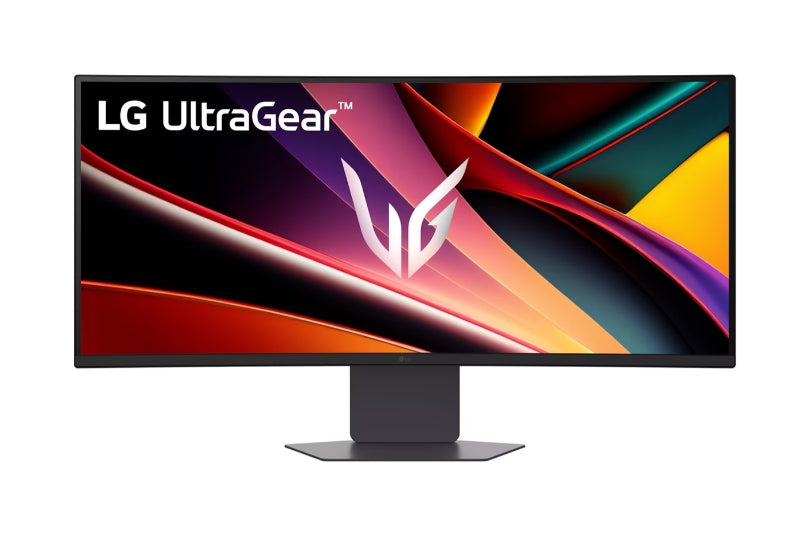 LG 34G600A-B, 34", UltraGear 21:9 извит, VA, 1ms MBR, 5ms, WQHD (3440x1440), 160Hz, HDR 10, 4000:1, 300cd/m2, sRGB 99%, Free-sync, съвместим с NVIDIA G-SYNC, VRR, HDMI, DP, високоговорители 5Wx2, LG Switch, височина, въртене, накланяне, черен
