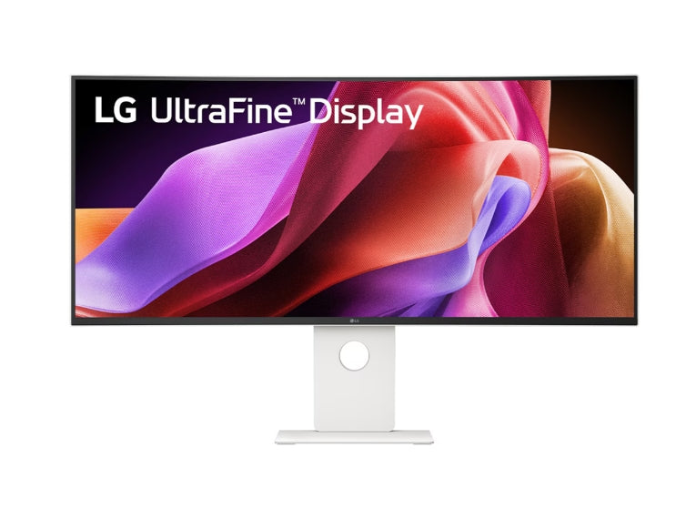 LG 40U990A-W, 39.7'' UltraFine Nano 21:9, IPS черен 5K2K (5120x2160), 1ms MBR, 120Hz, 5ms, 450 cd/m2, 2000:1, HDR 10, DCI-P3 99%, USB-C, FreeSync, VRR, PIP, 2 PBP, HDMI, DP, Thunderbolt 5, вграден KVM, Speacer 2X10W, PIP, PBP, наклон, височина, завъртане