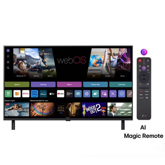 Телевизор LG 43QNED80A6A, 43"(108 см), 4K Ultra HD QNED, Smart TV, webOS (2025)