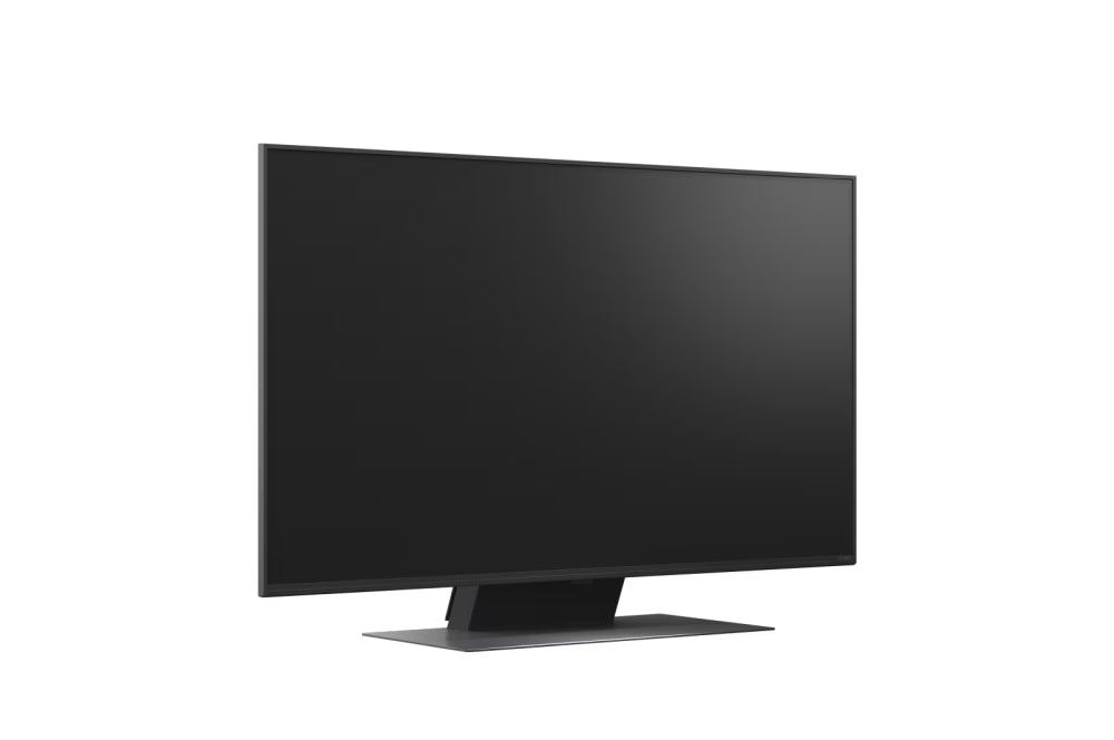 LG 43QNED86A3C, 43" 4K QNED HDR Smart TV, 3840x2160, 60Hz Native (VRR 144Hz), DVB-T2/C/S2, Alpha 7 AI процесор, HDR 10 PRO, webOS 25 ThinQ, 4K Upscaling, WiFi 5, Dolby Vision, Bluetooth 5.1, AirPlay 2, LAN, CI, HDMI, SPDIF, Стойка