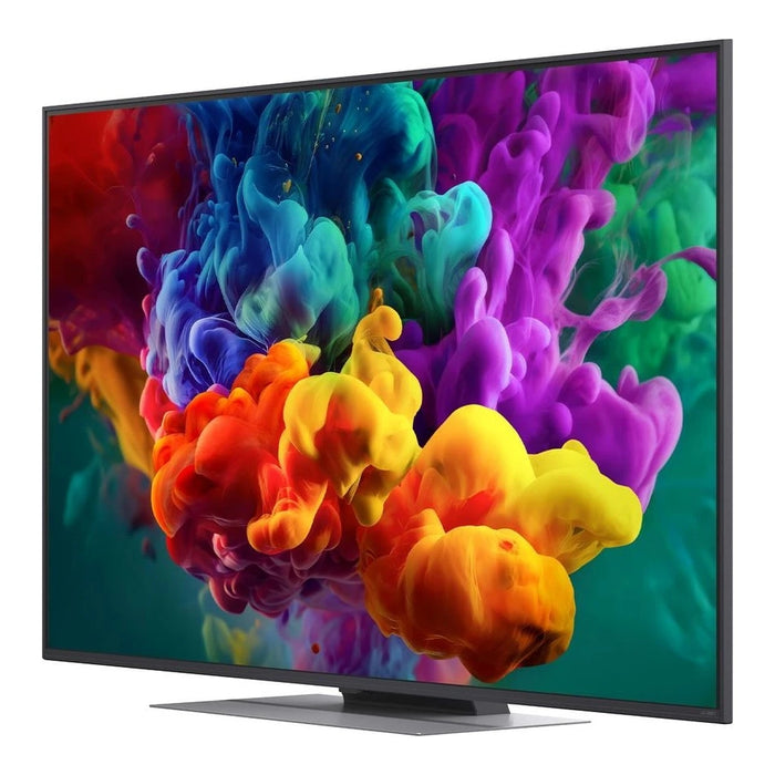 LG 43QNED86B3B, 43" 4K QNED MiniLED Smart TV, 3840x2160, 120Hz Native (VRR 144Hz), DVB-T2/C/S2, Alpha 7 AI процесор, HDR10/HLG, Dolby Vision, webOS 26 ThinQ, VRR/ALLM/HGiG, 4K Super Upscaling, WiFi 5, Bluetooth 5.3, AirPlay 2, LAN, CI, HDMI, AI Sound