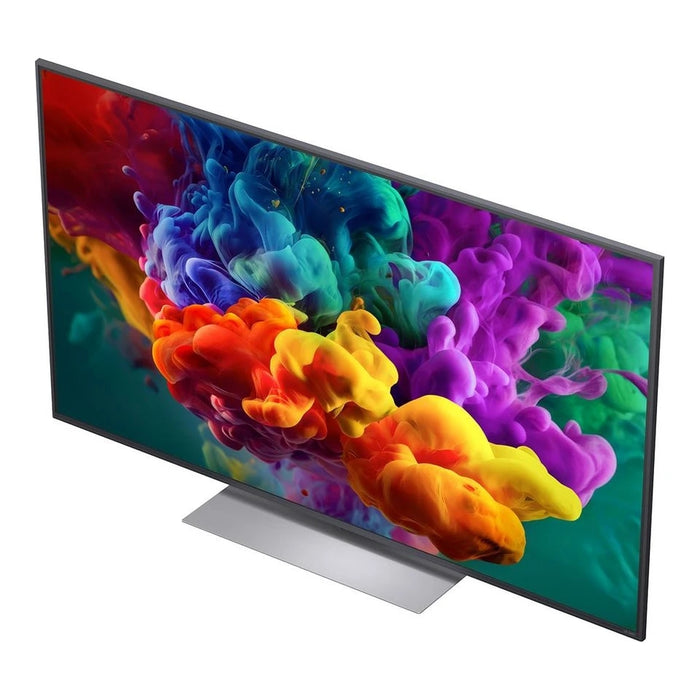 LG 43QNED86B3B, 43" 4K QNED MiniLED Smart TV, 3840x2160, 120Hz Native (VRR 144Hz), DVB-T2/C/S2, Alpha 7 AI процесор, HDR10/HLG, Dolby Vision, webOS 26 ThinQ, VRR/ALLM/HGiG, 4K Super Upscaling, WiFi 5, Bluetooth 5.3, AirPlay 2, LAN, CI, HDMI, AI Sound