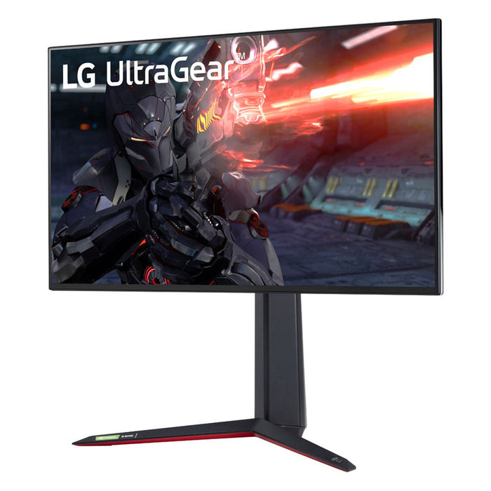 Монитор LG 27GN95R-B 0.156 мм, 178°/178°, IPS, 27.0 ", 68.6 см, 3840x2160, 144.00 Hz, 1.00 ms, HDMI, DisplayPort, ЧЕРЕН