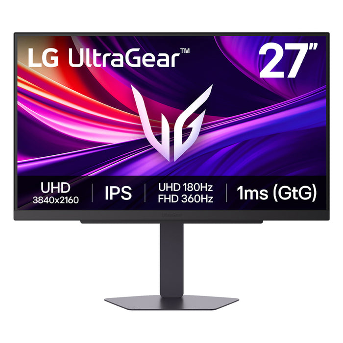 Монитор LG UltraGear G8 27G810A-B 0.156 мм, 178°/178°, IPS, 27.0 ", 68.6 см, 3840x2160, 360.00 Hz, 1.00 ms, HDMI, DisplayPort, BLACK