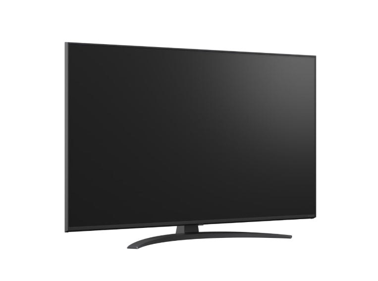 LG 50NANO81A3A, 50" 4K HDR Smart Nano Cell телевизор, 3840x2160, DVB-T2/C/S2, AI Alpha 7, HDR 10 PRO, webOS 25, ThinQ AI, VRR, ALLM, HGiG, WiFi, Clear Voice, AI Upscaling, Bluetooth, HDMI e-ARC, CI, LAN, AirPlay2, Chromecast, 2-полюсна стойка, черен