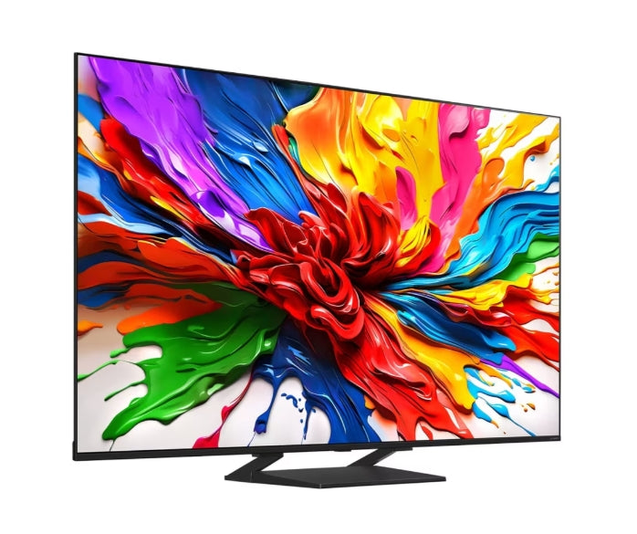 LG 55QNED93A6A, 55" 4K HDR Smart QNED телевизор MiniLED, 3840x2160, 120Hz Native (VRR 165Hz), DVB-T2/C/S2, AI Alpha 8, HDR 10 PRO, webOS 24, ThinQ AI, WiFi, съвместим с FreeSync, VRR, AI Upscaling, Google Cast, Virtual 9.1.2 Up-mix, Bluetooth, HDMI, Multi