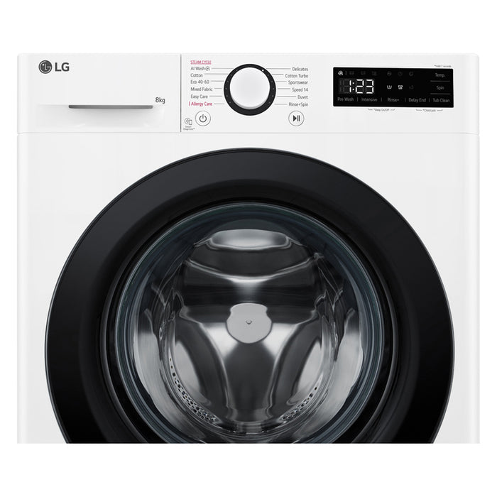 Пералня LG F2WR508SBW 8.0 kg, 1200 об/min, ИНВЕРТОРЕН МОТОР