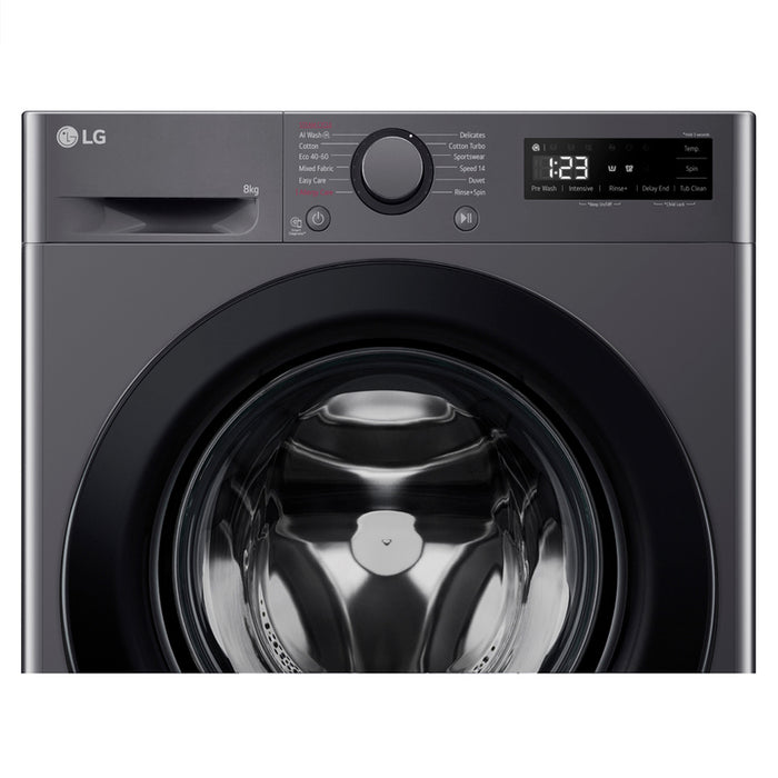 Пералня LG F2WR508SBM 8.0 kg, 1200 об/min, ИНВЕРТОРЕН МОТОР