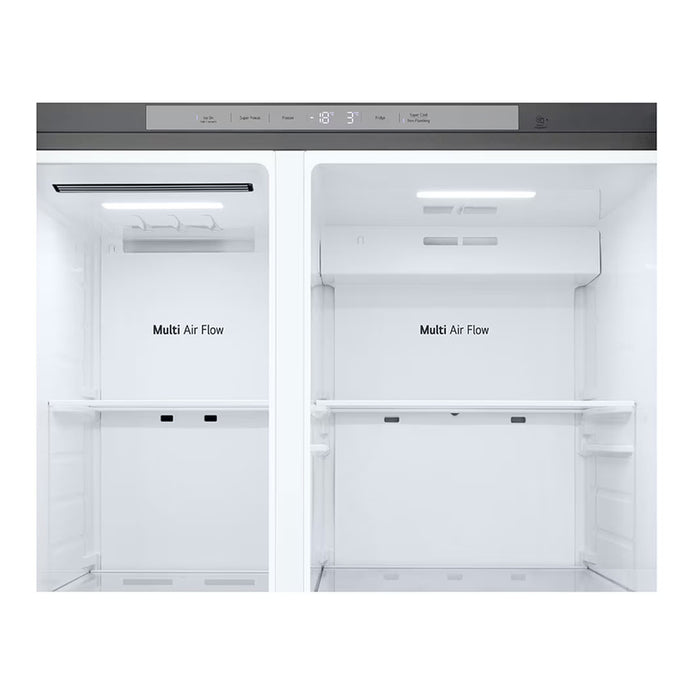 LG InstaView GSJC41PYPE side-by-side хладилник Свободностоящ 641 LE Silver