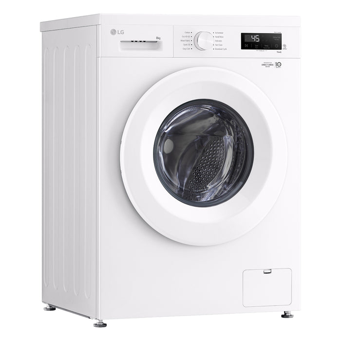 Пералня LG F4X1008NWH 8.0 kg, 1400 об/min, ИНВЕРТОРЕН МОТОР