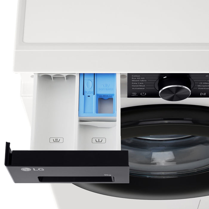Пералня LG F4X5N09NHKP 9.0 kg, 1400 об/min