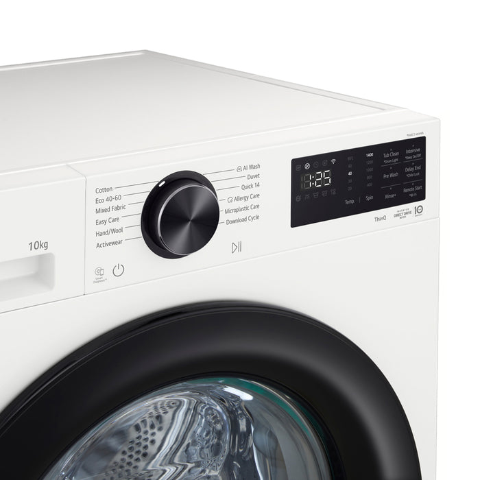 Пералня LG F4X5N10NWK 10.0 kg, 1400 об/min