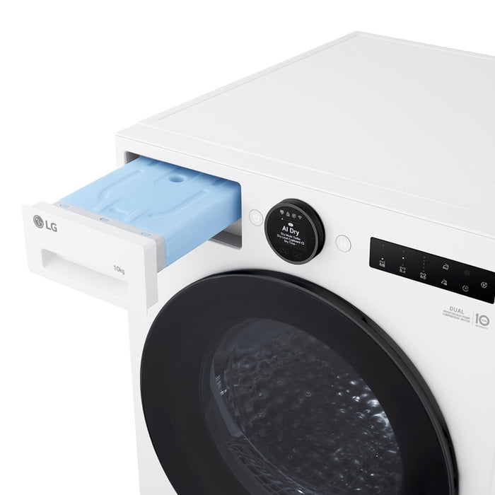 Сушилня LG RHX7010TWB КОНДЕНЗАЦИОННА С ТЕРМОПОМПА, 10.0 kg
